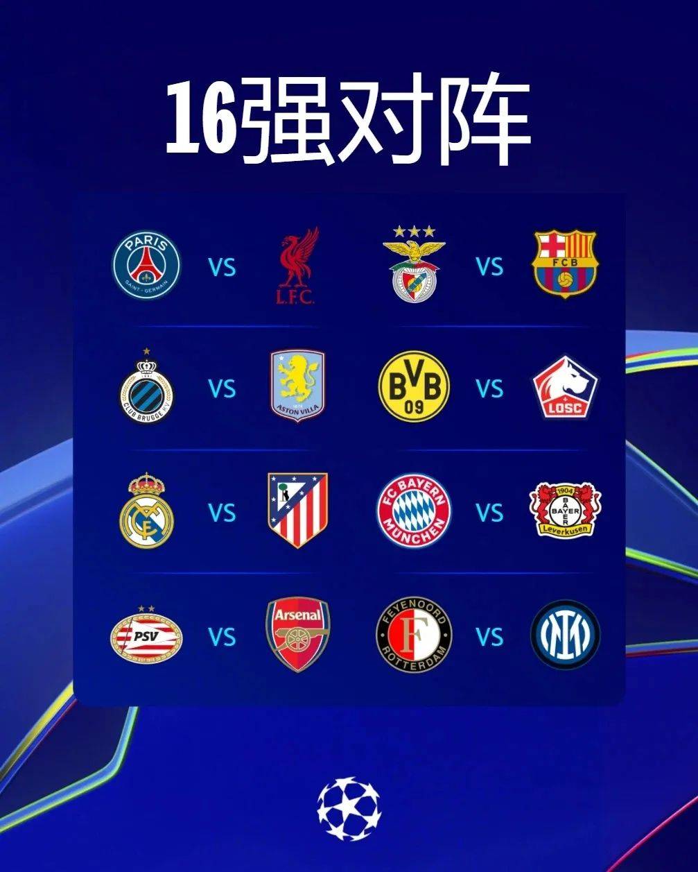 多支球队备战欧冠，纷纷发力争夺冠军